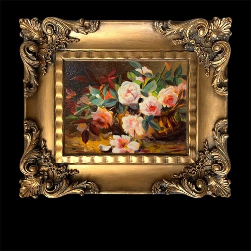 Framed original oil painting - original,
