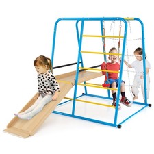 6-in-1 Metal Jungle Gym with