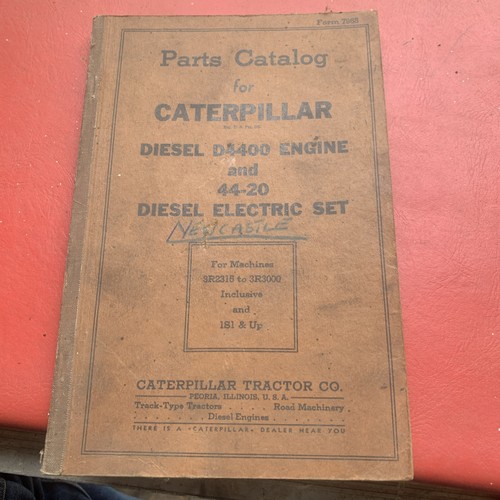 Cat caterpillar d4600 engine - cat,