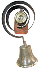 Victorian front door BELL original 19th century