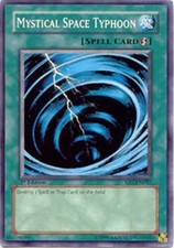Mystical Space Typhoon SD7 - SD7-EN017 - Common - Mixed Editions - YuGiOh LP