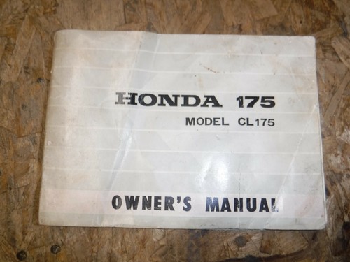 1971 honda model 175 - 1971,