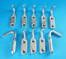 10 x Rope Hooks Medium Duty Tie Downs - Ford Transit Pick Up & Trailer Horse Box