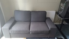 Dark Grey Fabric Sofa 3 Seat