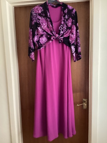 Dress magenta and black - magenta, mix