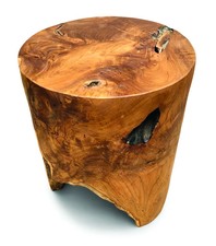 Solid Teak Root Side Table