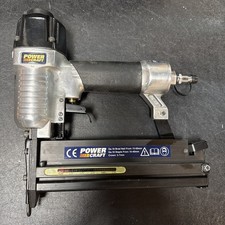 Power Craft Pneumatic Nail/Staple Gun, PCAT11/08, + Nails and Staples - NEW