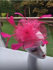 Women's Pink Fascinator Hat