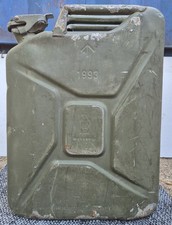 Army Green 20 Litre Metal Jerry Can Fuel Petrol Jerrycan