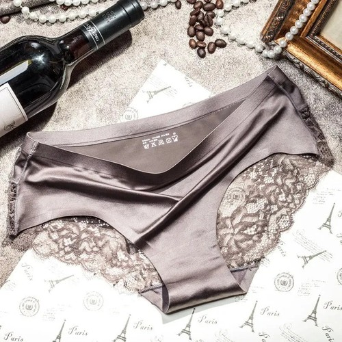Shiny satin silky knickers - shiny,
