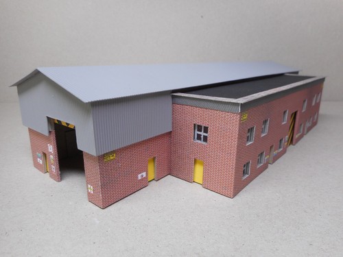Gauge locomotive shed model - gauge,