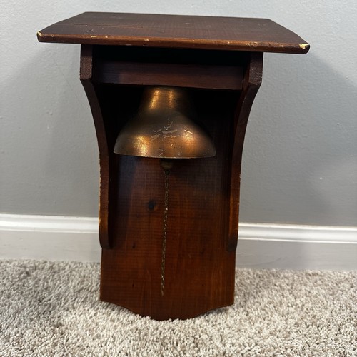 Vintage brass bell - brass,