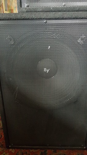 Electro voice speakers used - electro, ev