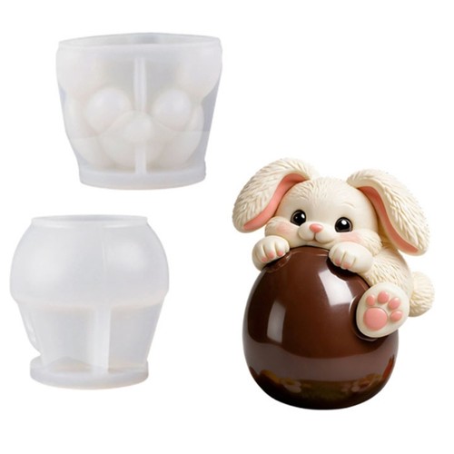 Rabbit eggs shaped silicone - shaped,