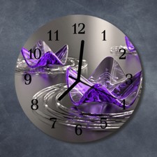 Tulup Glass Wall Clock Kitchen