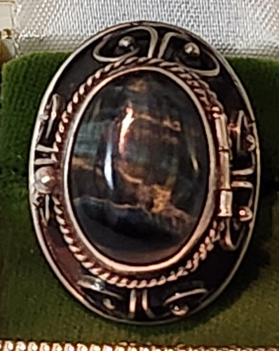 Huge taxco obsidian stone - huge,