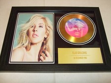 ELLIE GOULDING  SIGNED  DISC