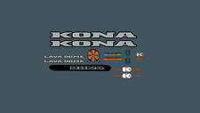 Kona Lava Dome 1994 Decal Set