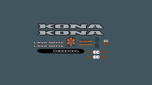 Kona lava dome 1994 decal - dome,