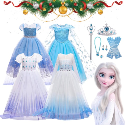 Kids girls frozen elsa - elsa, costume