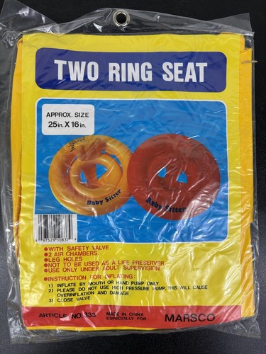 Vintage marsco baby sitter - sitter, two