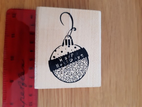 Christmas wooden stamps - wooden,