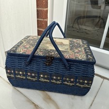Vintage large Basket : Sewing