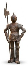Rusty Knight Metal Suit of