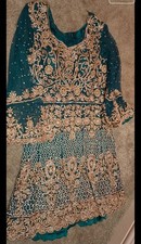 Indian Pakistani Women's Wedding Party Shalwar Kameez Suit 3pc Asian Dress