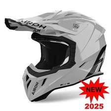 Airoh Aviator Ace 2 Moto Motorcycle Motocross MX Helmet Gloss Cement Grey