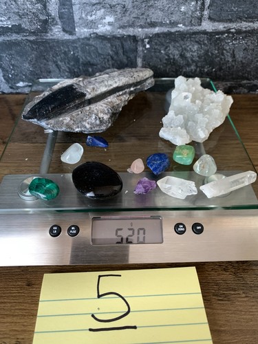 Job lot crystals minerals - lot,