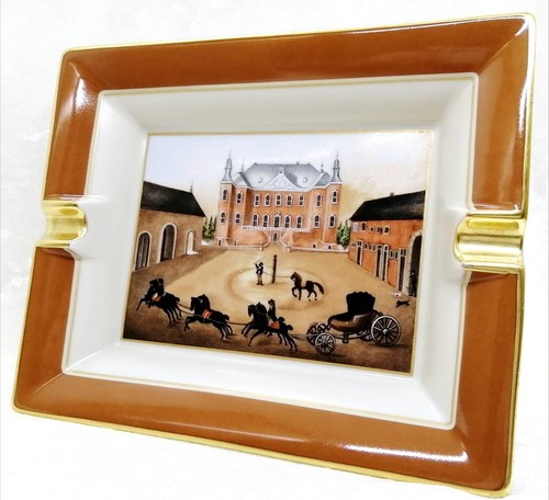 Hermes ashtray porcelain paris - hermes,