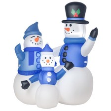 HOMCOM Inflatable Snowman