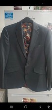 Mens Next Tailoring Slim Fit Suit Jacket Blazer Size 38s .Very Good Condition