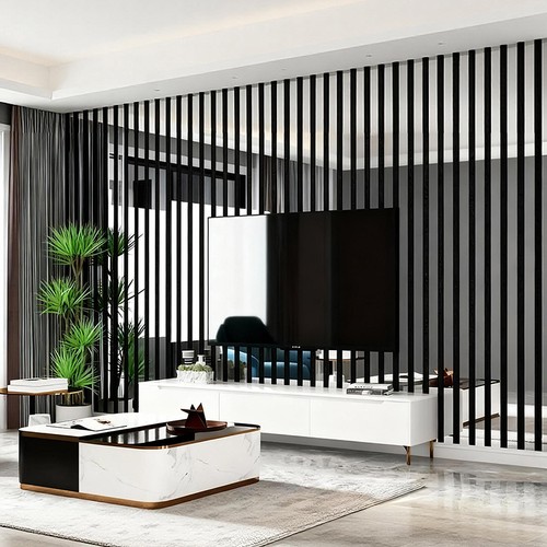 Effect silver gold stripes - effect,