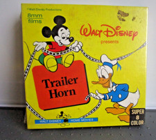 Walt Disney COLOUR Silent  Long Version Film  "Trailer Horn"  Super 8mm New SIB
