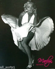 MARILYN MONROE BLACK FLEECE BLANKET WINTER HOLLYWOOD ICON WHITE DRESS MODEL 