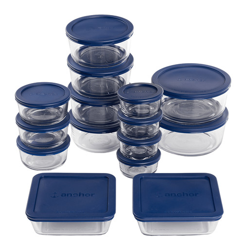 Glass food storage containers - food,