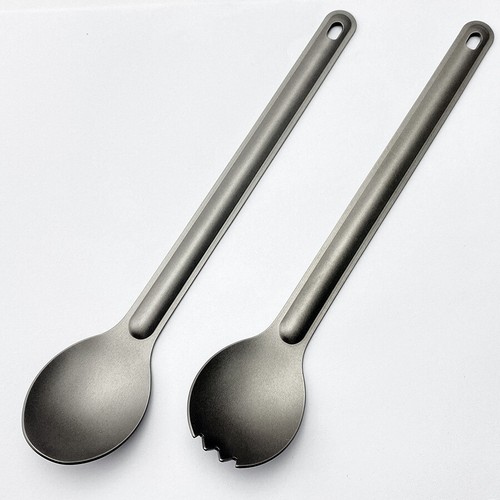 Outdoor titanium spork long - spork,