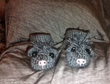 baby boy booties 0-3 months