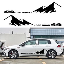 Mountains Truck Vinyl Stickers