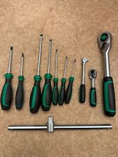 Stahlwille tool collection 512 QRN 1/2 1/4 80 tooth Ratchet screwdriver set