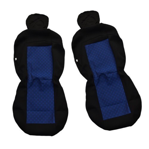 Black white front - front, seat