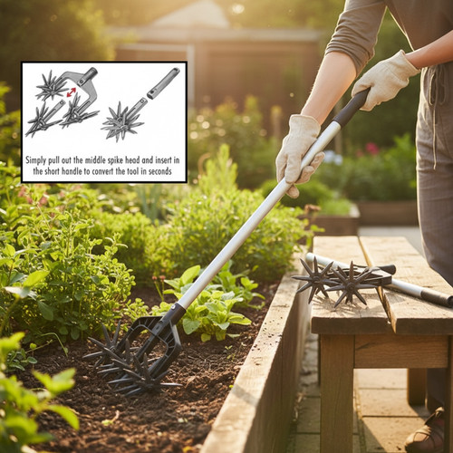 Dual handle tiller - dual,