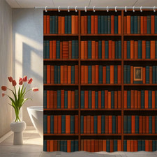 Vintage Book Display Shower