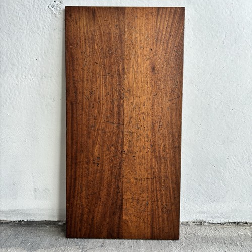 Reclaimed iroko worktop table - reclaimed,