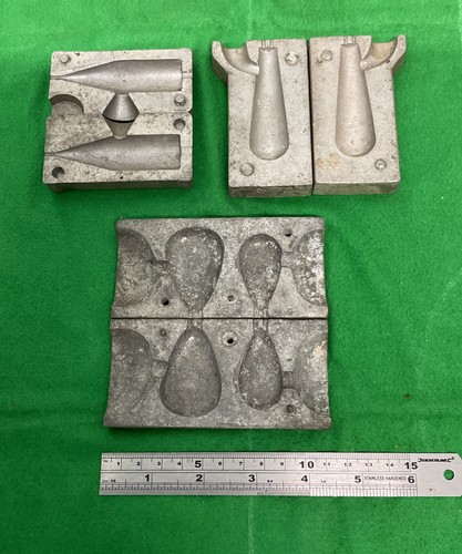Sea fishing lead moulds - 3,