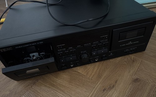 Teac 1200 twin cassette - w-1200, deck