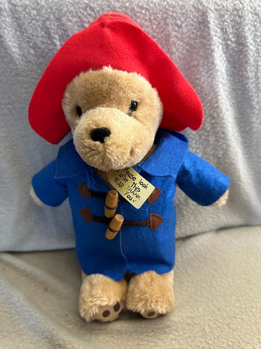 Paddington bear soft toy