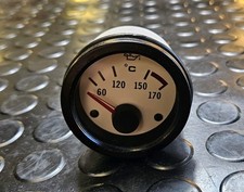 MGF Engine Oil Temperature Gauge 170 Degree White Round Dial